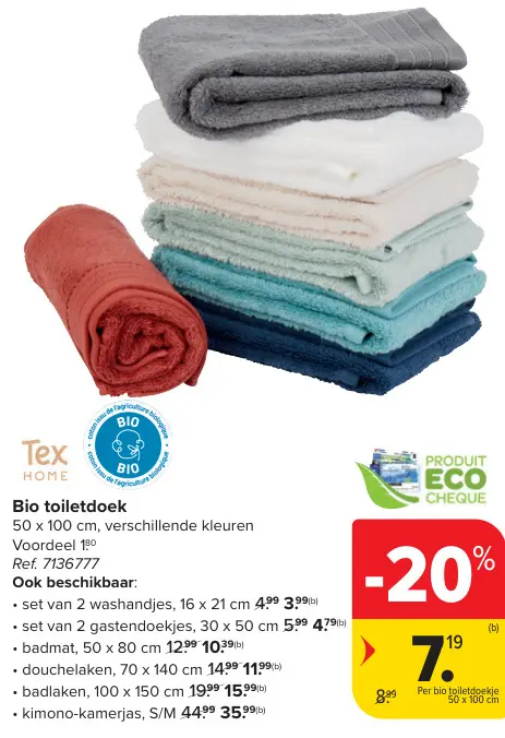 Promotie: Bio toiletdoek