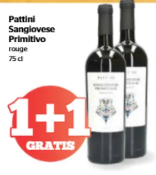 Offre: Pattini Sangiovese Primitivo