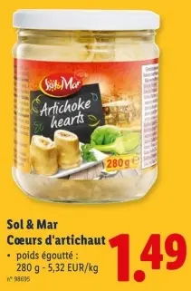 Offre: Cœurs d'artichaut