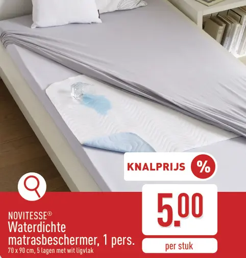 Promotie: Waterdichte matrasbeschermer