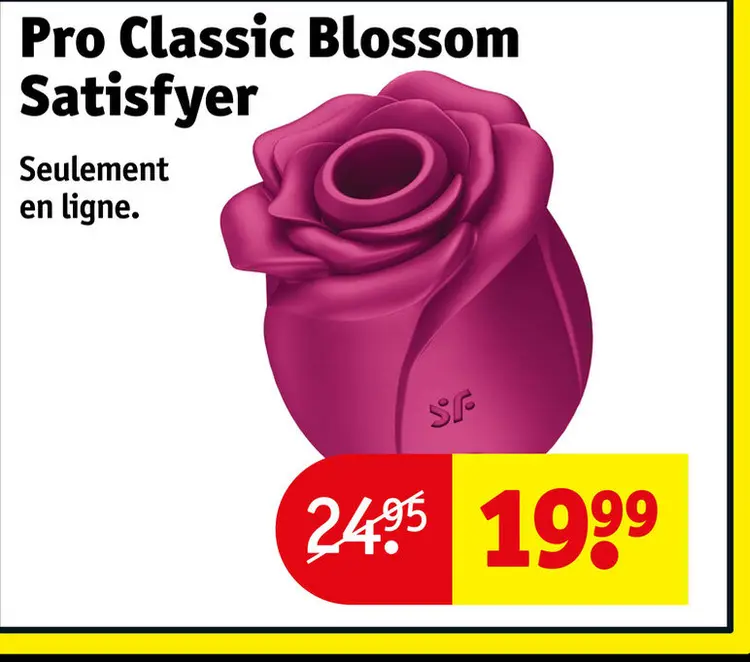 Offre: Pro Classic Blossom Satisfyer