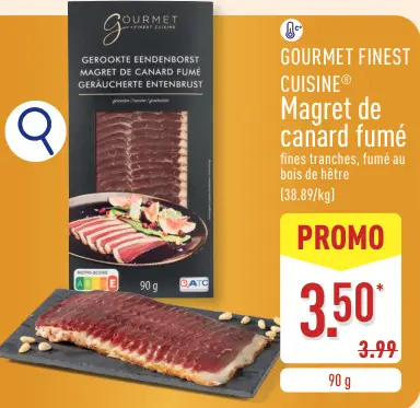 Offre: Magret de canard fumé