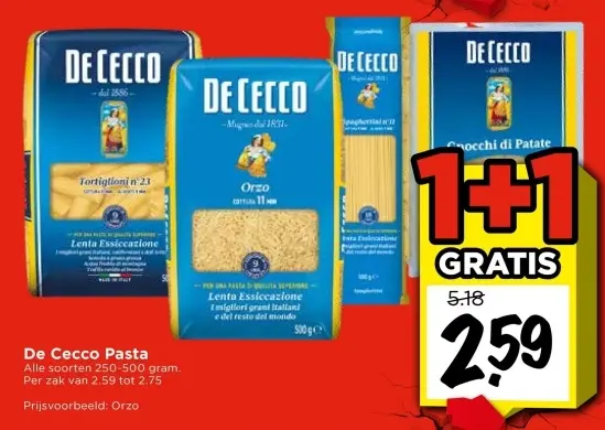 Aanbieding: Pasta