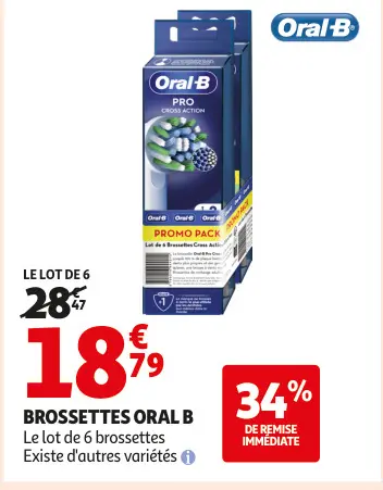 Aanbieding: Brossettes oral b