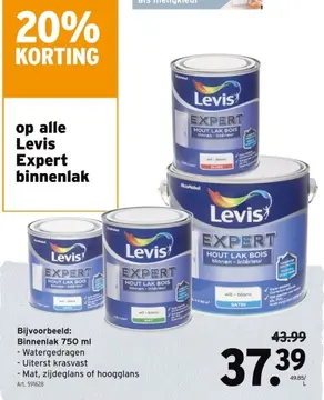 Aanbieding: Levis Binnenlak 750 ml