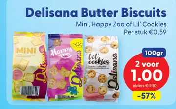 Aanbieding: Delisana Butter Biscuits