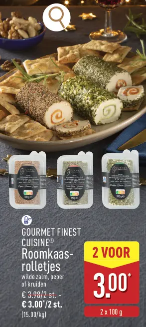 Promotie: Roomkaas-rolletjes