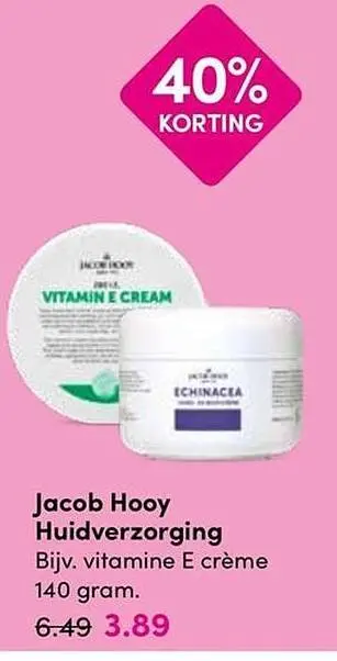 Aanbieding: Huidverzorging