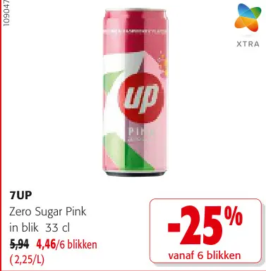Promotie: Zero Sugar Pink