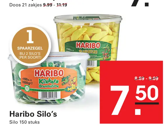 Aanbieding: Haribo Silo's