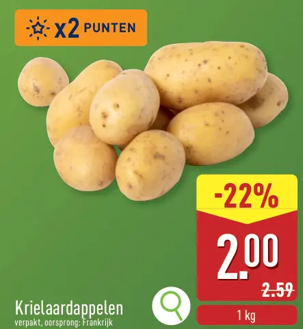 Promotie: Krielaardappelen