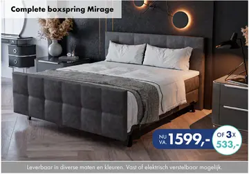 Aanbieding: Mirage boxspring