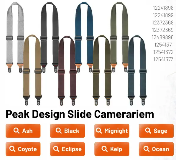 Promotie: Peak Design Slide Camerariem