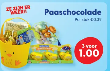Aanbieding: Paaschocolade