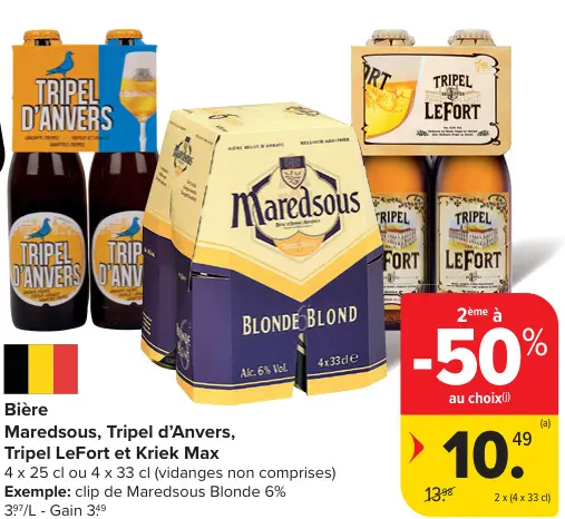 Offre: Bière