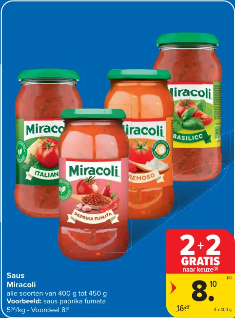 Promotie: Saus
