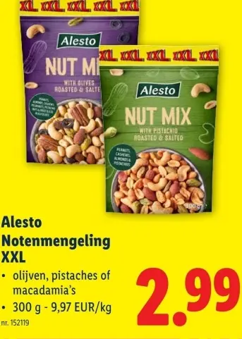Promotie: Notenmengeling XXL