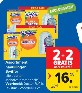 Aanbieding: Assortiment navullingen