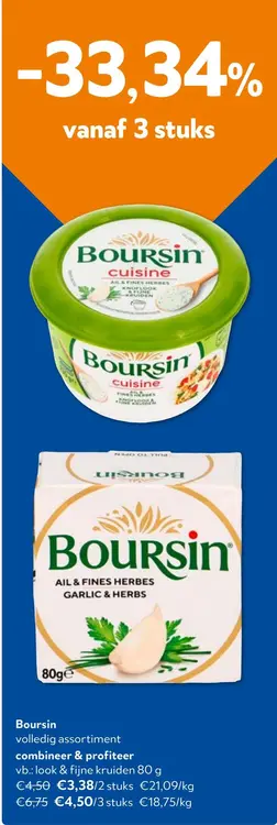 Aanbieding: Boursin