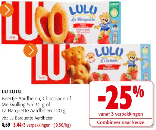 Promotie: LULU La Barquette
