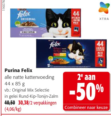 Promotie: Alle natte kattenvoeding