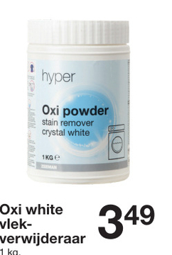 Aanbieding: Oxi white vlek verwijderaar