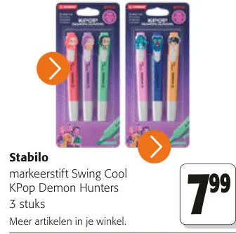 Promotie: Markeerstift Swing Cool KPop Demon Hunters
