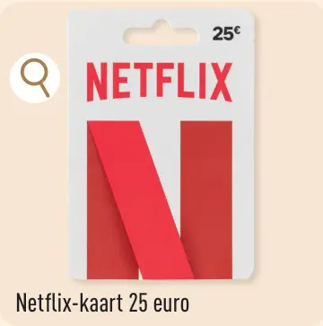 Aanbieding: Netflix giftcard