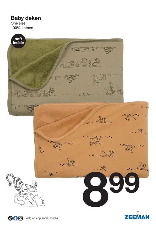 Promotie: Baby deken