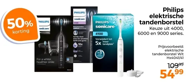 Aanbieding: Philips elektrische tandenborstel
