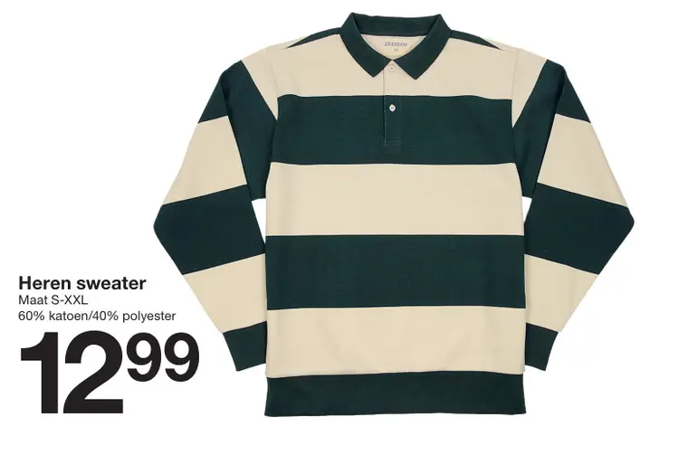 Aanbieding: Heren sweater
