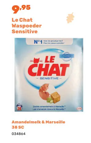 Aanbieding: Le Chat Waspoeder Sensitive