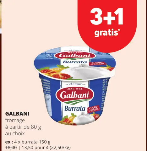 Offre: Fromage