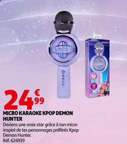 Promotie: Micro karaoke kpop demon hunter