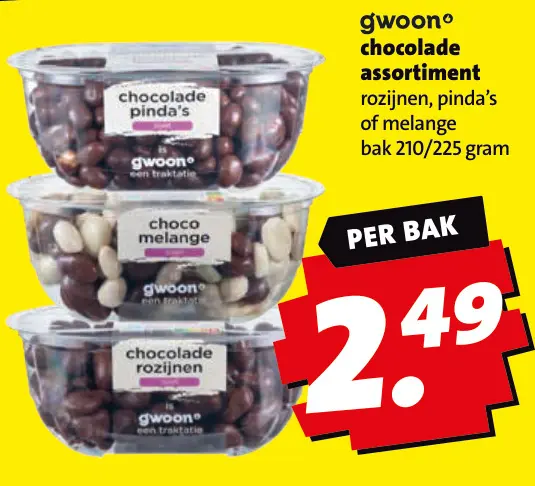 Aanbieding: Chocolade assortiment