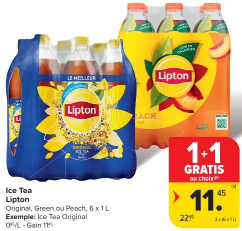 Offre: Ice Tea Lipton