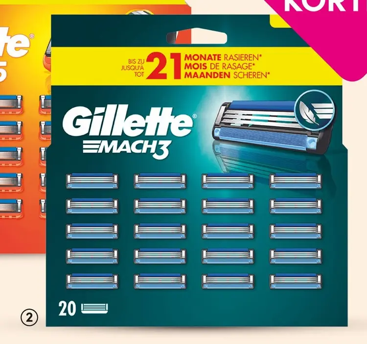 Aanbieding: Gillette Mach3