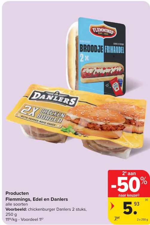 Promotie: Producten Flemmings, Edel en Danlers