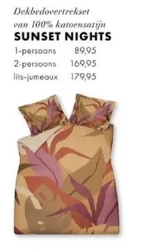 Aanbieding: Sunset nights