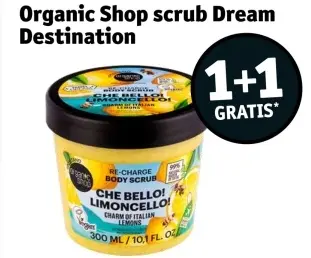 Promotie: Organic Shop scrub Dream Destination