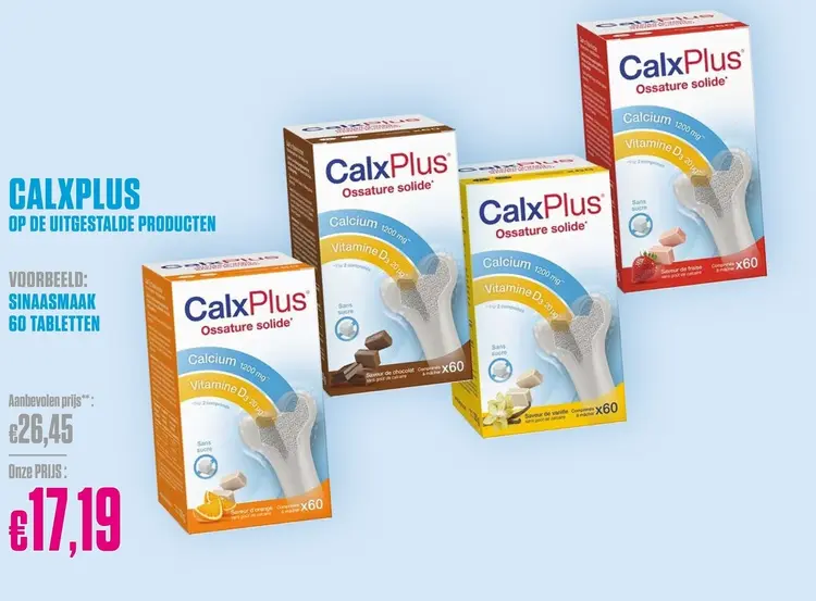 Promotie: CalxPlus tabletten