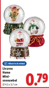 Aanbieding: Mini-sneeuwbol