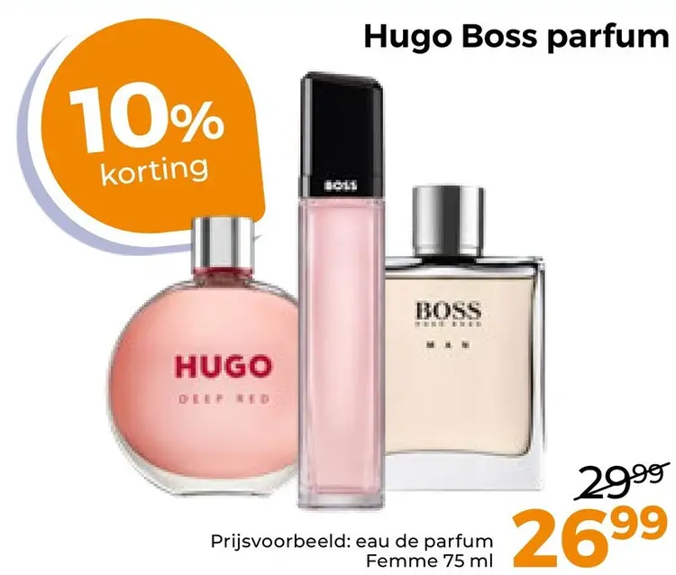Aanbieding: Hugo Boss parfum