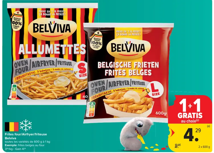 Offre: Frites four/Airfryer/friteuse
