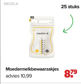 Aanbieding: Moedermelkbewaarzakjes