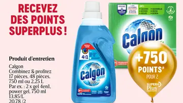 Offre: Produit d'entretien