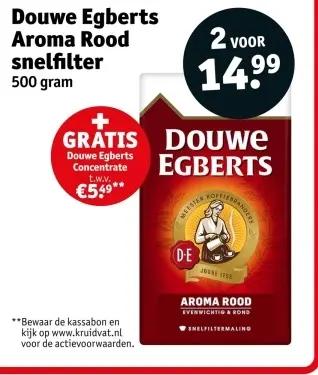 Aanbieding: Aroma Rood snelfilter