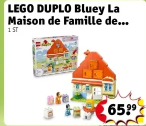 Offre: LEGO DUPLO Bluey La Maison de Famille de...