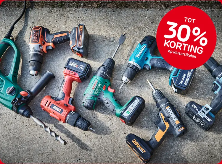 Aanbieding: Klusartikelen