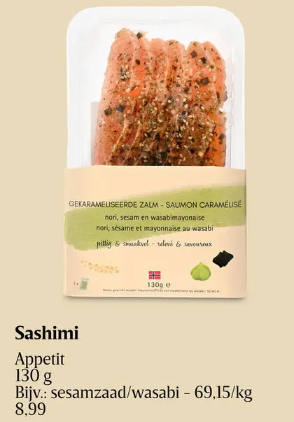 Promotie: Sashimi